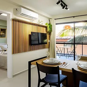 Privacidade E Sofisticacao A 50M Do Mar No Centro De Porto De Galinhas By Meu Flat Na Praia Apartamento